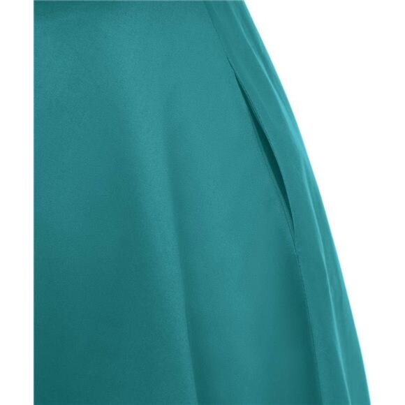Women's Classic Tea Dress A-teal - Picture 6 of 7